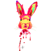 Rabbit Neon Pink