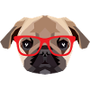 Hipster Mops (Low Poly)