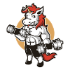 Unicorn Muscular Dumbbells