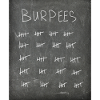 Chalkboard Burpees