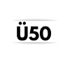 Ü50 Birthday over 50 years - saying funny