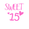 Quinceanera 15 ° regalo di compleanno | Dolce 15