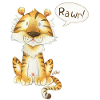 A cute tiger
