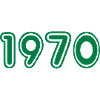 College Zahlen, Jahreszahlen, Jahrgang, 1970