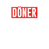 Doner kebab box logo