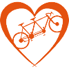 tandem heart heart love velo