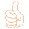 Thumbs up right
