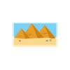 Egypt pyramids keepsake gift idea