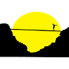 Slacklining, Highline