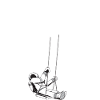 Astronaut looks at star