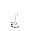 L’astronaute regarde la lune