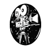 Vintage Theatre Film Kamera Kino Kamermann Gift
