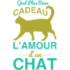 Cadeau l'amour d'un chat