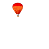 Balloonist tour de montgolfière