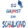 Schulkind grinst - Einschulung - Bl