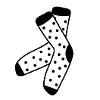 Socks stockings feet clothes