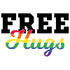 Free Hugs lgbt gift