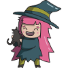 Halloween witch costume