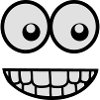 Lustiges Comic Gesicht (Witzig) / Smiley