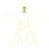 Alien space spaceship