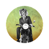 Lion biker