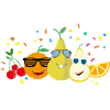 Happy fruits