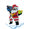 Santa Claus Hip Hop Rapper Yo Yo Yo Funny