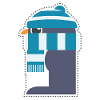 Cold penguin