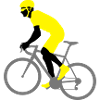 Kletterradfahrer 3 Farben