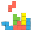 Retro Game tetriss game