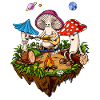 Psycocelowa wycieczka psotocybinowa z grzybami hipisowskiej magii