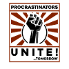 procrastinators unite! TOMORROW!