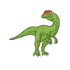 Dilophosaurus dinosaur gift