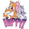 Tom and Jerry Happy