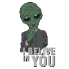 Extraterrestre je crois en toi