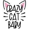 Chat fou bébé