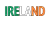Irland Farbblock Typografie