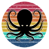 Octopus retro octopus octopus