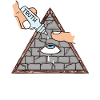 Pyramid Illuminati All-seeing eye conspiracy