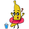Funny banana
