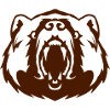 Bear nasty animal head 17062