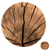 Wood pattern circles