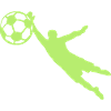 goalkeeper football ball