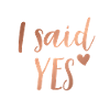 I Said Yes / JGA / T-Shirt