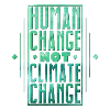Human Change not climate change