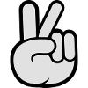 Peace sign hand peace cool