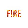 FILLE SUR FEU
