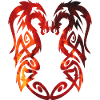Dragon Tribal Red