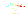 VU Meter Hi-Fi Vintage Stereo Audiophile colorful