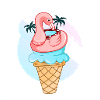 Flamingo Glace